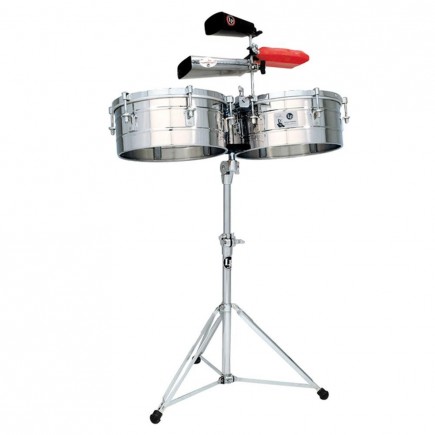 Latin Percussion 7177958 Timbalesy Tito Puente Stainless Steel